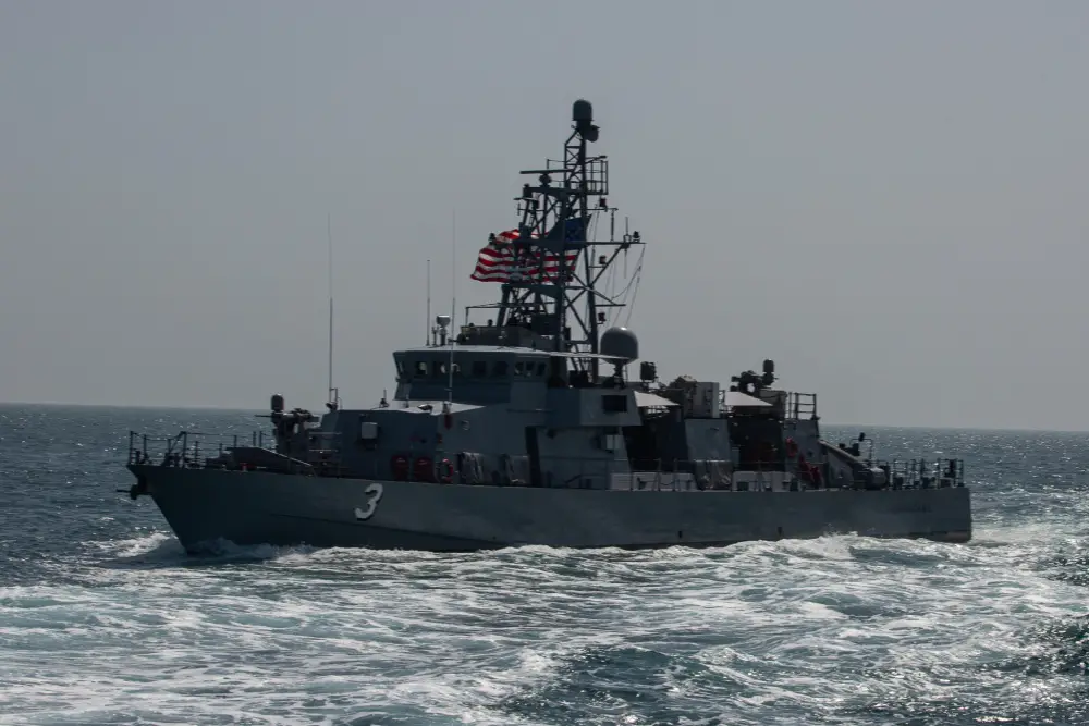 Patrol coastal ship USS Hurricane (PC 3)