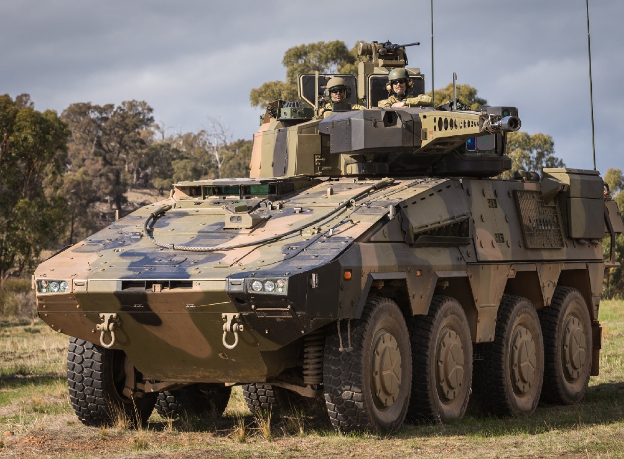 Australian Army Boxer 8x8 Combat Reconnaissance Vehicles (CRV)