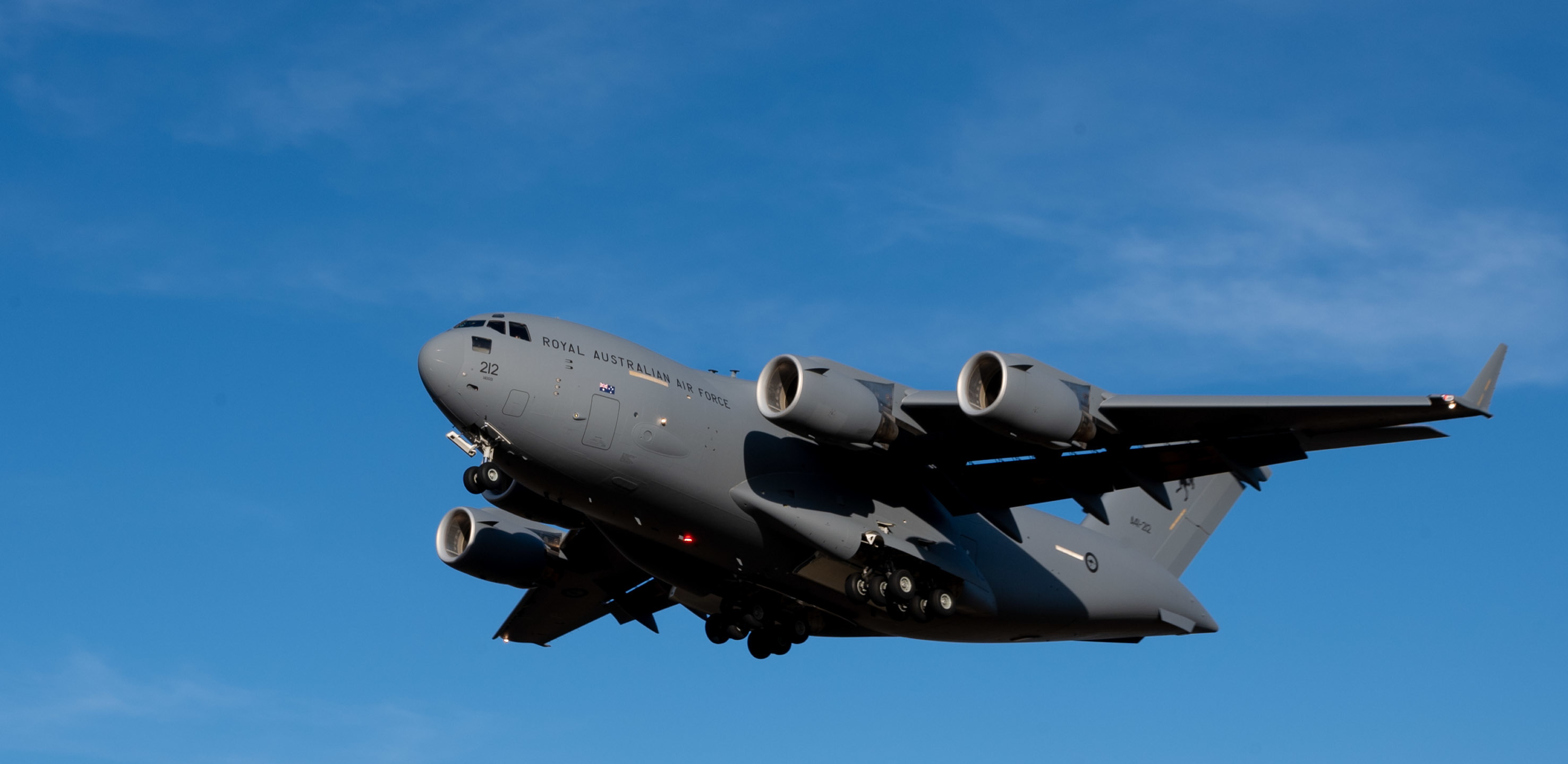 Royal Australian Air Force C-17 Globemaster III Picked Up Precision-guided Weapons at Dover Air Force Base