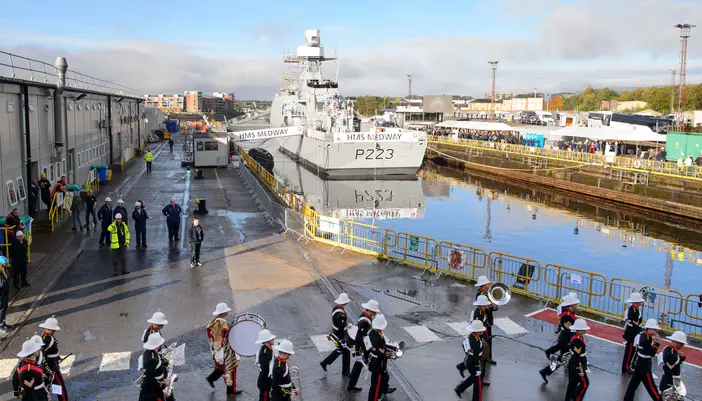 Royal Navy Offshore Patrol Vessel HMS Medway