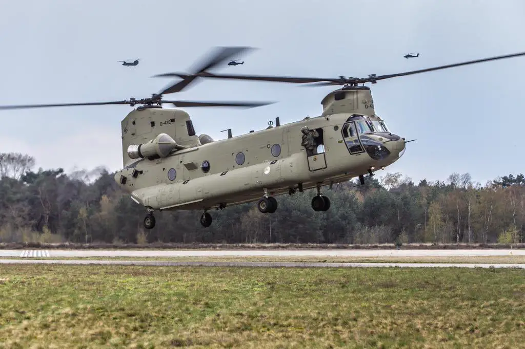 Royal Netherlands Air Force Received Its First Boeing CH-47F Chinook Heavy-lift Helicopter