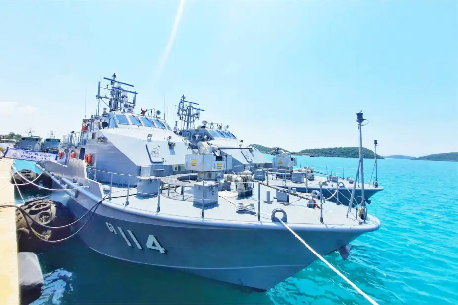 Royal Thai Navy Commissions Two New M36-class Patrol Boats