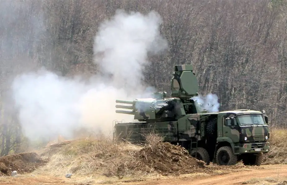 Serbian Armed Forces Pantsir-S1 missile system