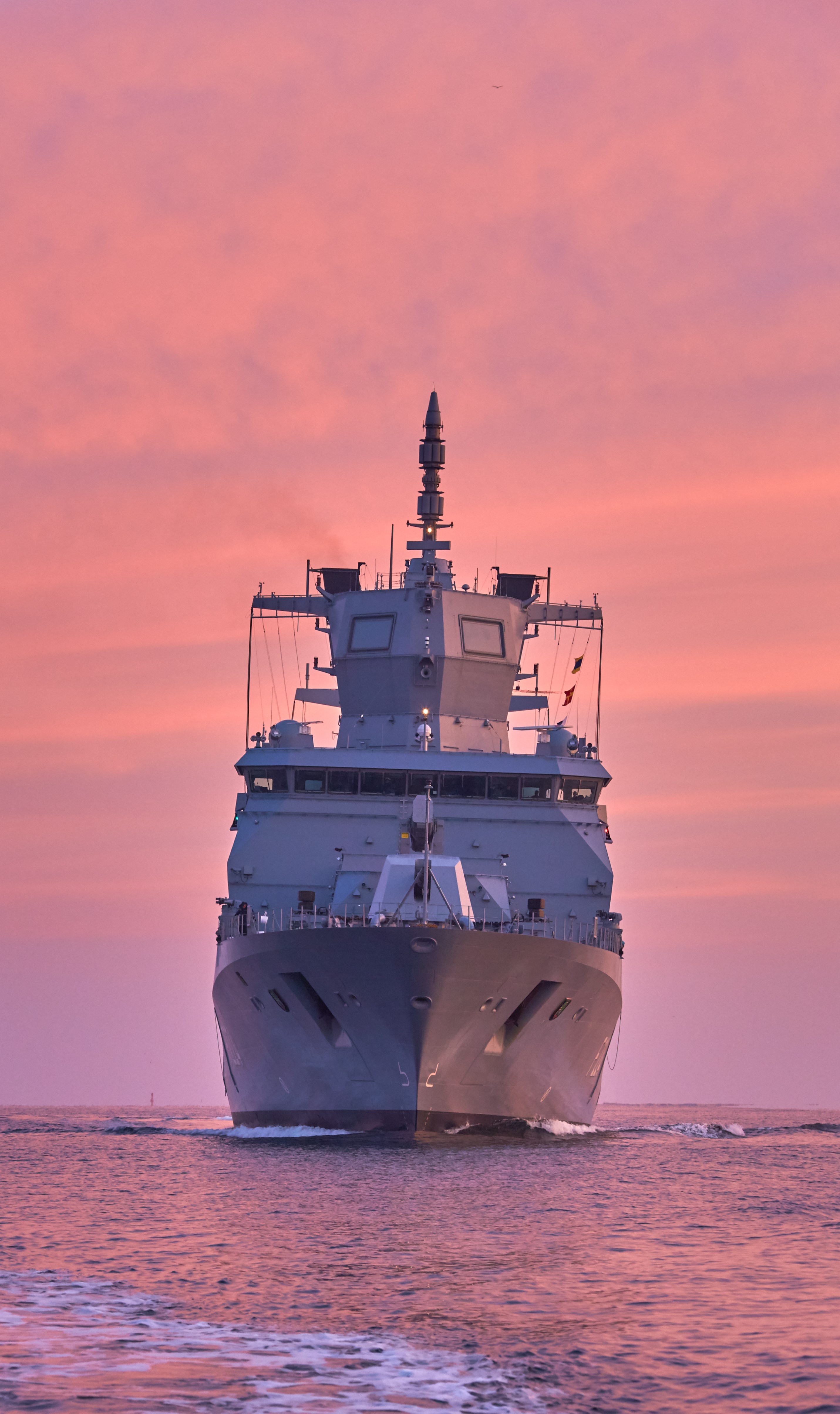 thyssenkrupp Marine Systems Hands Over Frigate Sachsen-Anhalt to German Navy