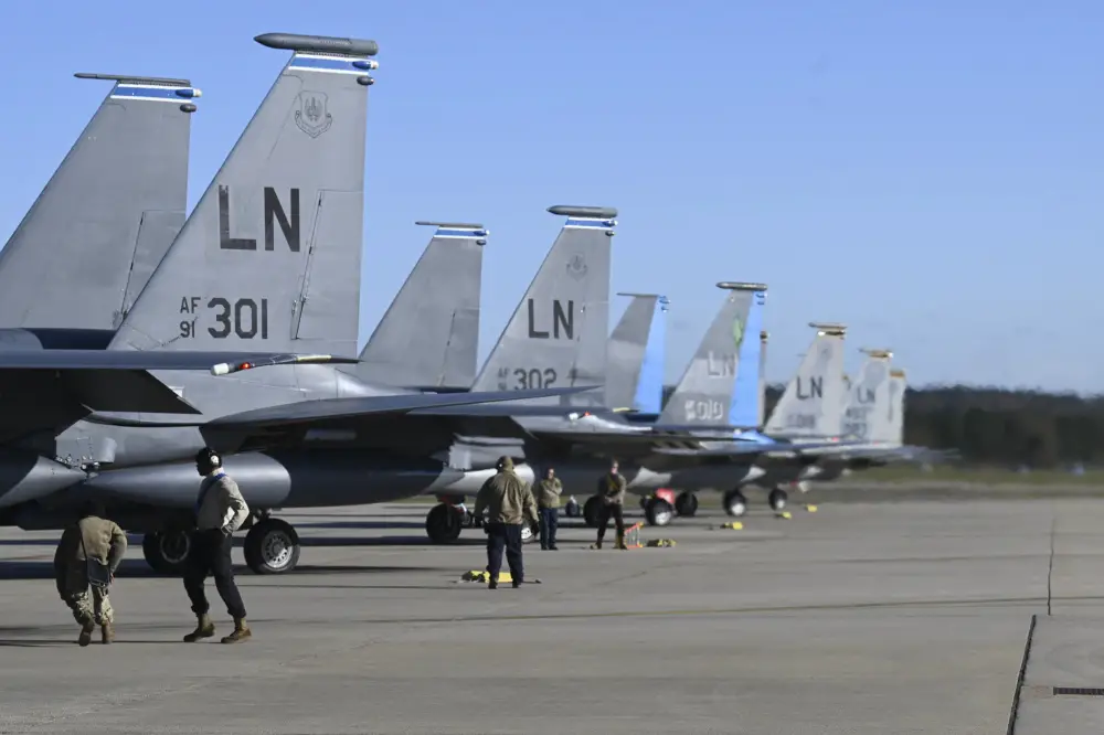 US Air Force 48th Fighter Wing Hosts First Multi-day Point Blank Exercise