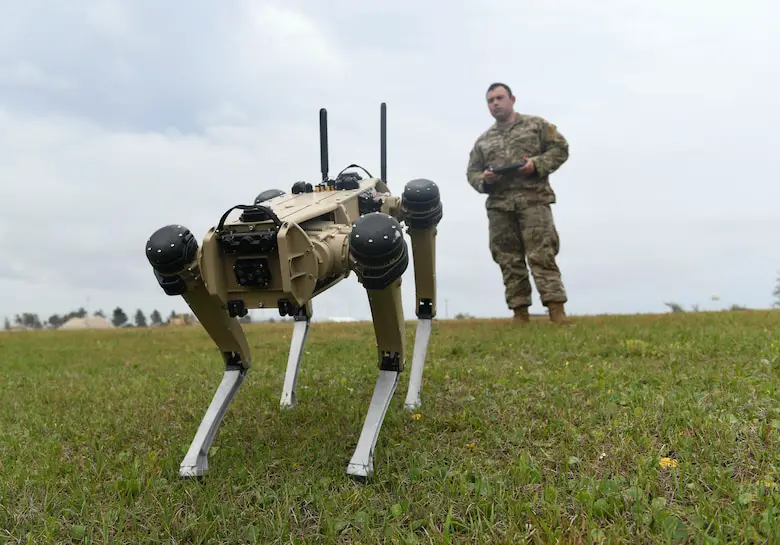 US Air Force Tyndall Air Force Base Receives Semi-autonomous Robot Dogs