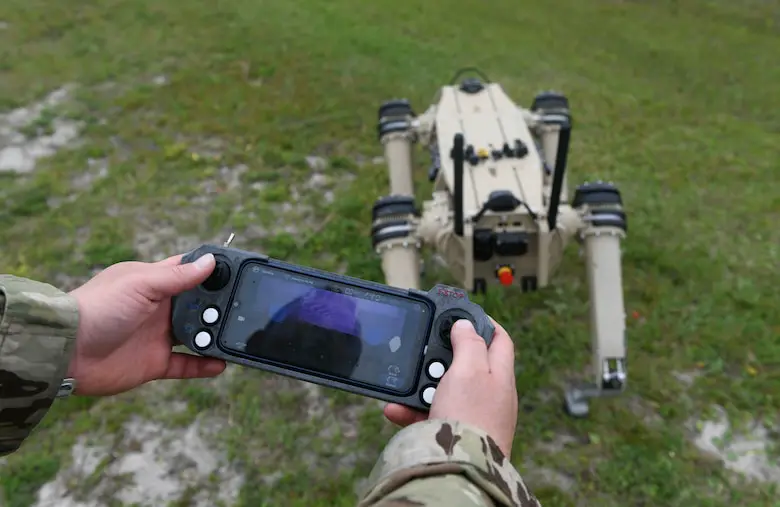 US Air Force Tyndall Air Force Base Receives Semi-autonomous Robot Dogs