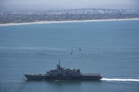 US Navy USS Freedom (LCS-1) Returns from Final Deployment