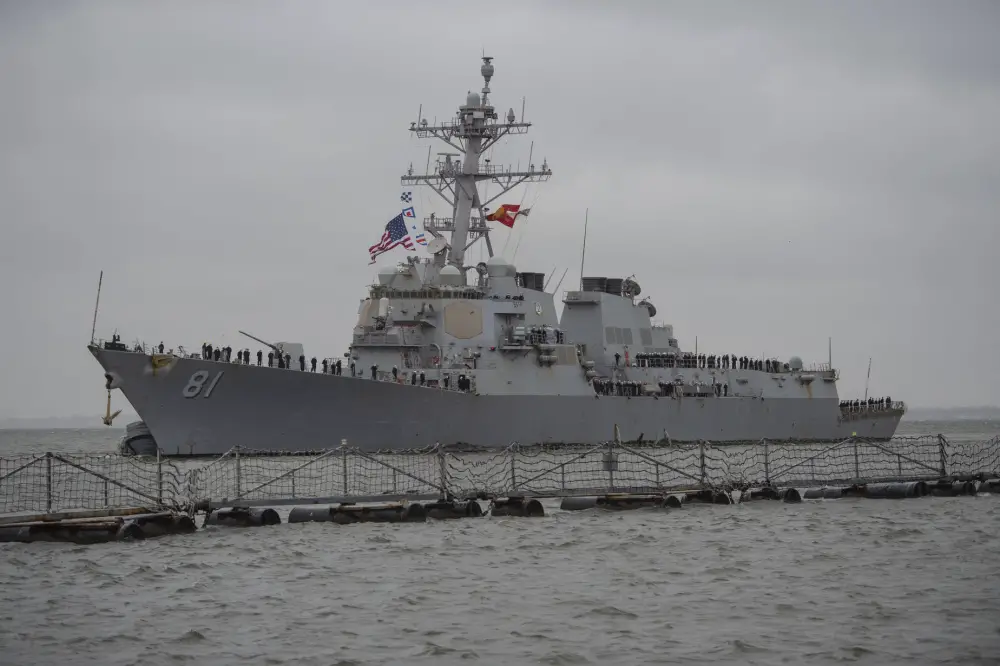 US Navy USS Winston S. Churchill (DDG 81)