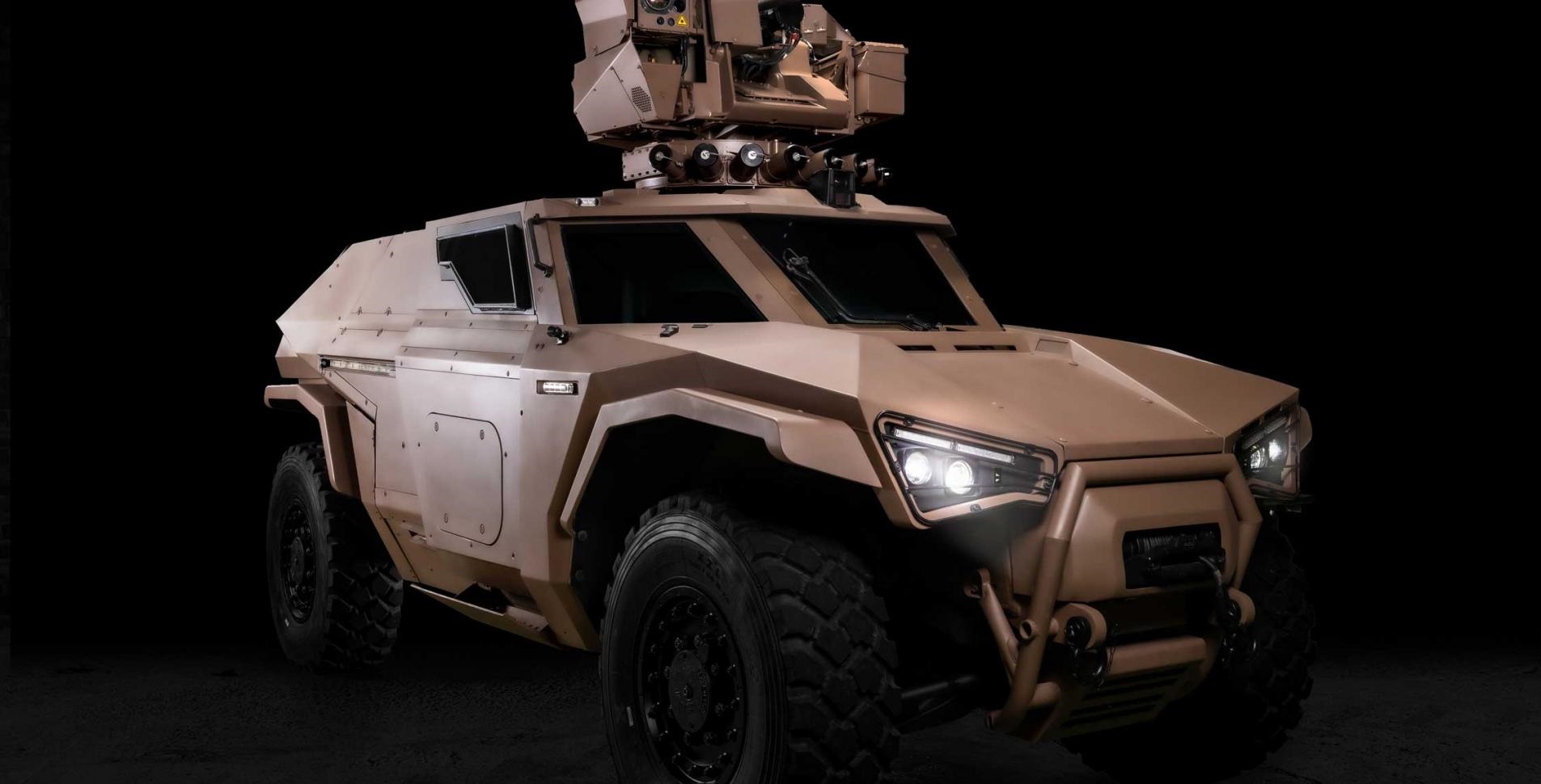 Arquus Unveils Scarabee PATSAS 4x4 Light Armoured Vehicle