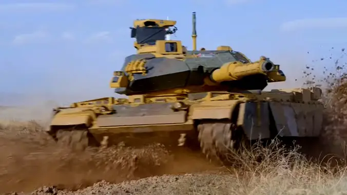 ASELSAN Uses VOLKAN-M Firing Control System for Turkish M60-TM Tank