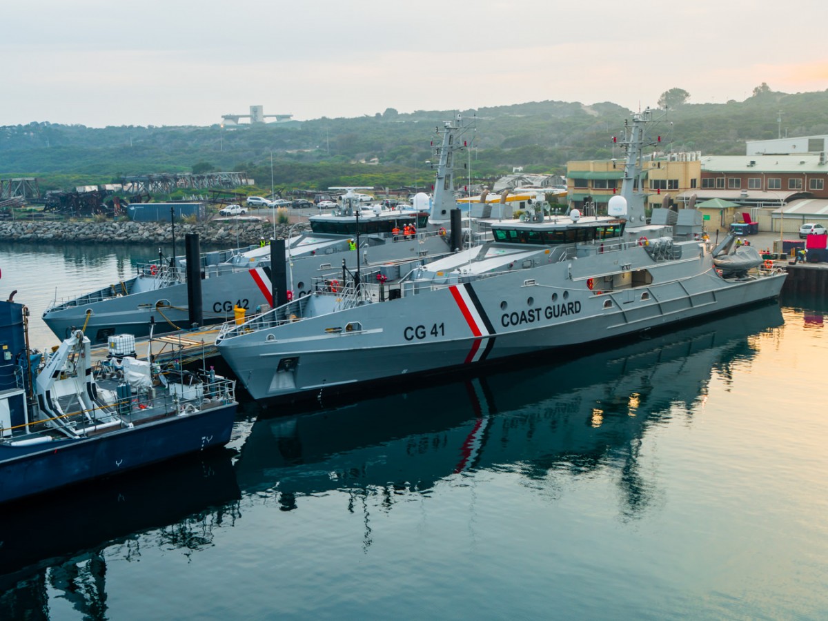 Austal Australia Delivers Two Cape Class Patrol Boats to Trinidad and Tobago Coast Guard
