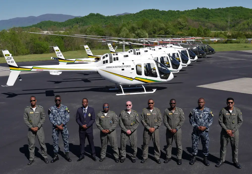Bell Announces Delivery of 300th Bell 505 Jet Ranger X Helicopter to Jamaica Defence Force
