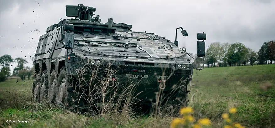 British Armyâ€™s Boxer Mechanised Infantry Vehicle (MIV)