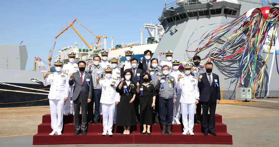 DSME Launches ROKS Daejeon (FFG-823) for Republic of Korea Navy (ROK Navy)