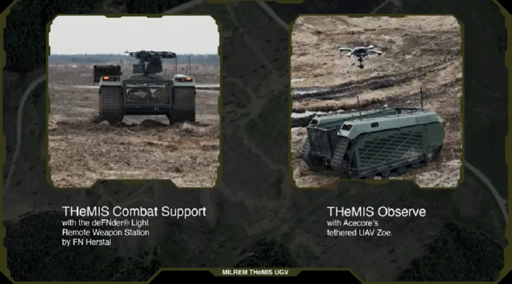 Estonian Forces Employ Milrem Robotics' THeMIS Unmanned Ground Vehicles in Live-fire Exercise