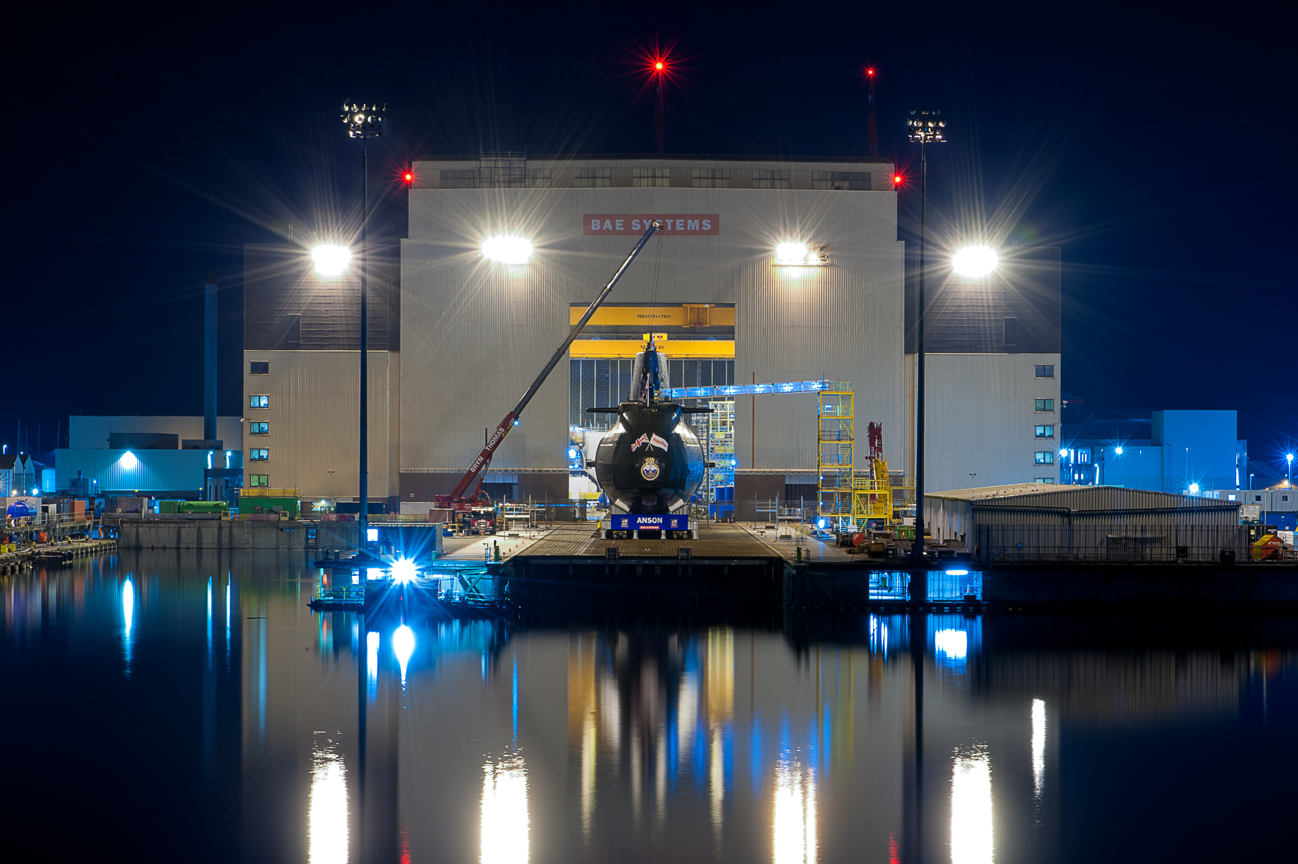 HMS Anson (S123) Submarine Enters Final Stage of Construction and Commissioning