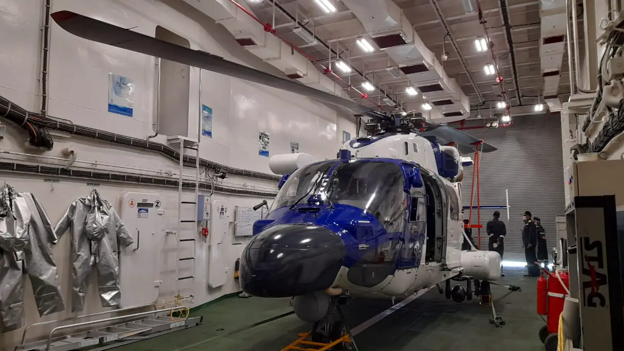 Hindustan Aeronautics Limited's (HAL) Advanced Light Helicopter Dhruv Mk III MR