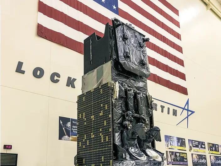 SBIRS GEO 5 prepares to ship to Cape Canaveral