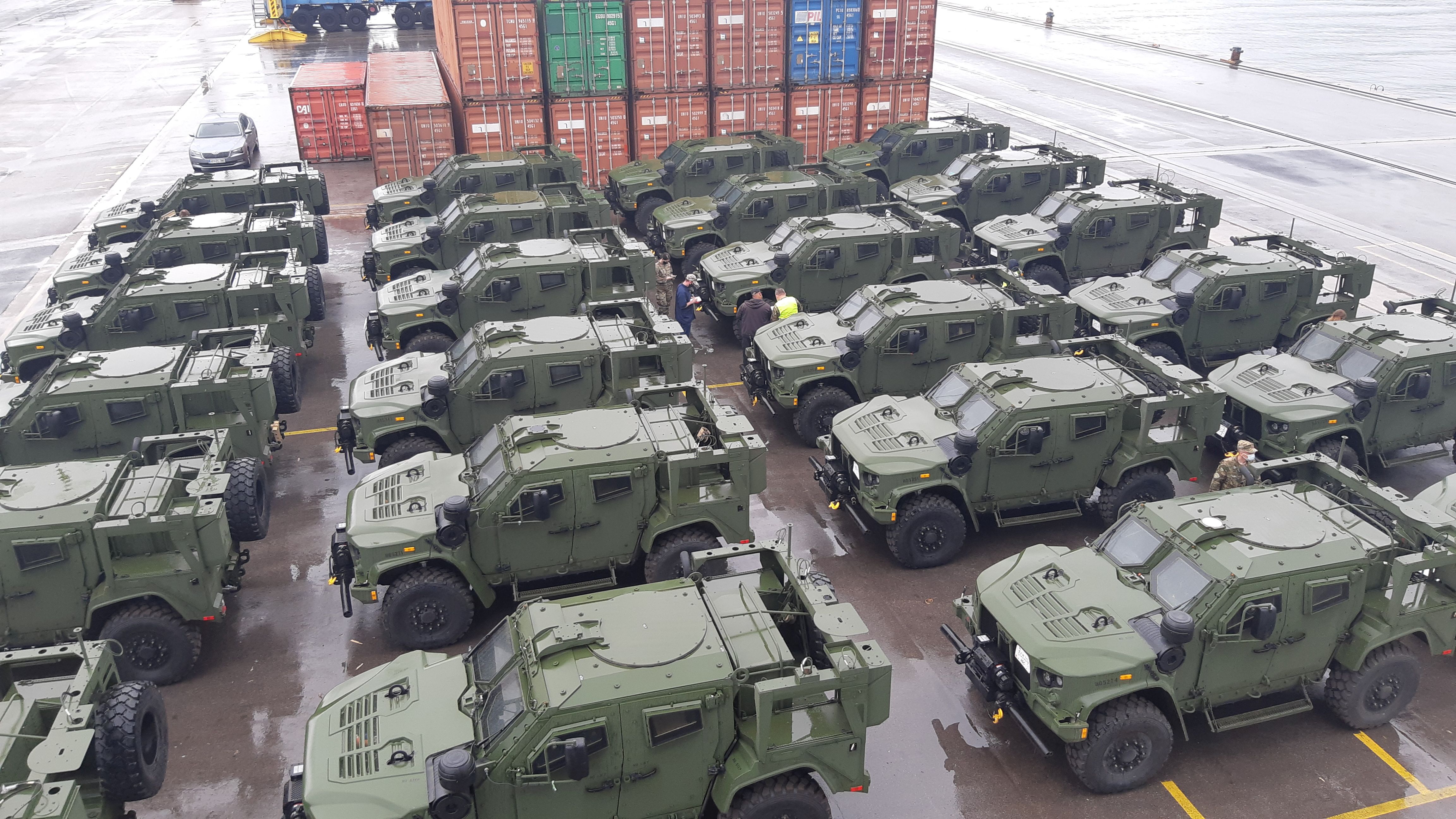Slovenian Ministry of Defense Receives Oshkosh 4Ã—4 JLTV (Joint Light Tactical Vehicles)
