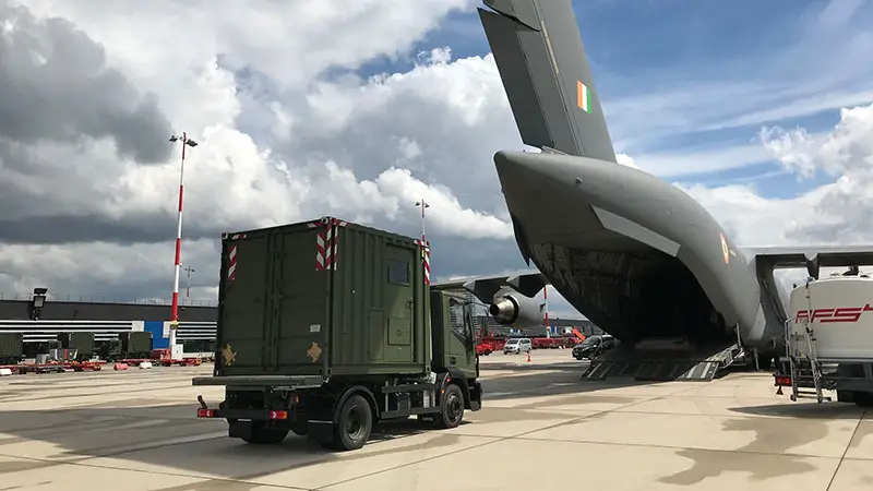 Raytheon Delivers Oxygen Trucks to Support COVID-19 Relief in India
