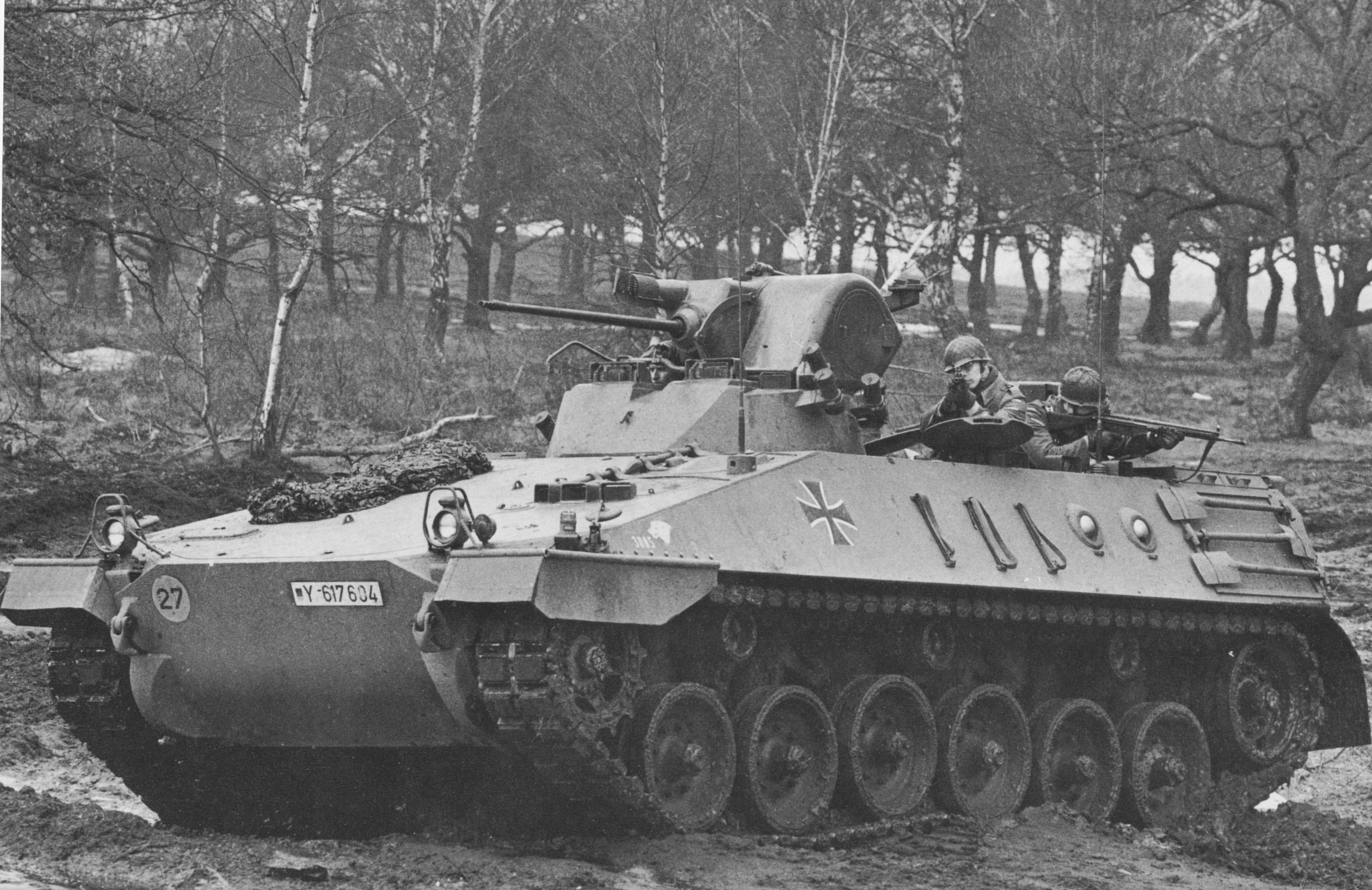 Thyssen-Henschel and Krupp MaK Marder Infantry Fighting Vehicle