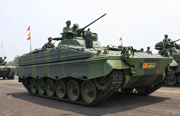 Indonesian Army Marder Infantry Fighting Vehicle