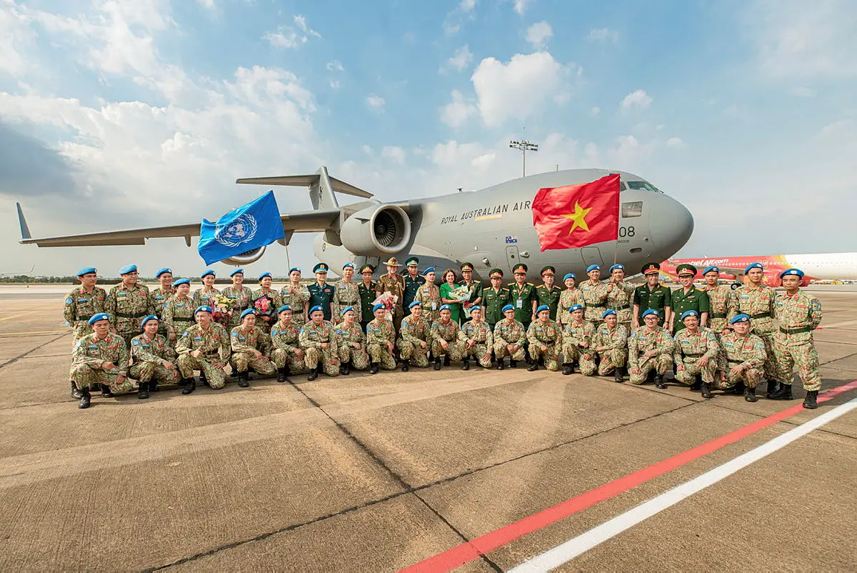 Royal Australian Air Force Supports Vietnam in United Nations Mission in South Sudan (UNMISS)