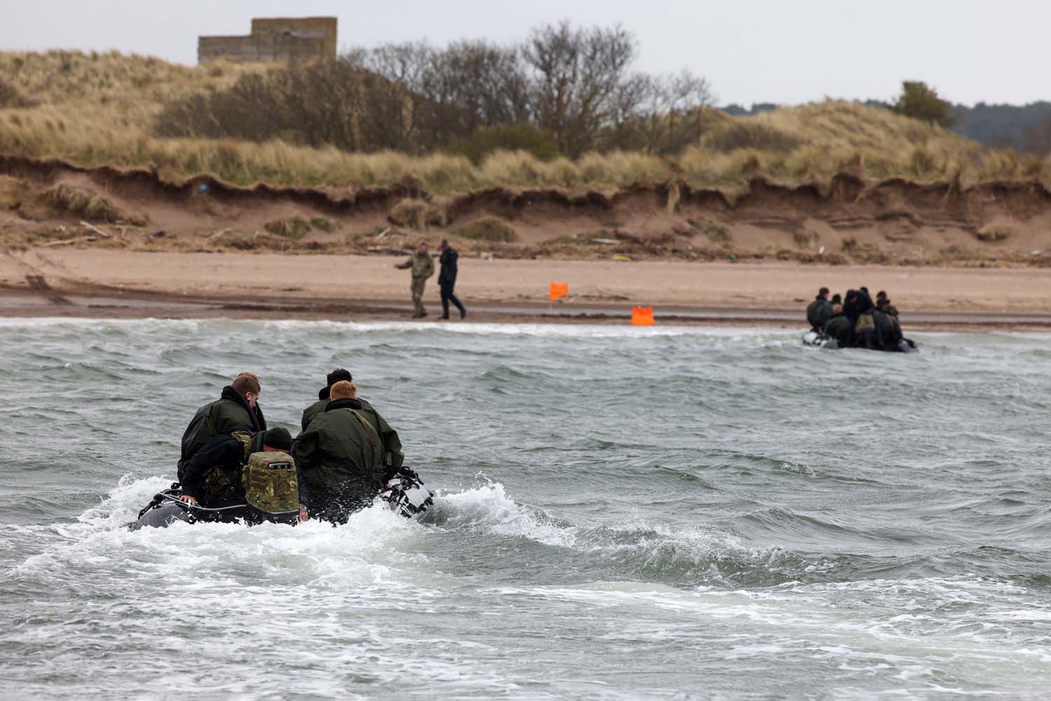 Royal Marines Storm British Beaches Ahead of North European Mission