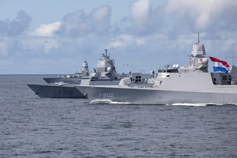 Royal Norwegian Navy HNoMS Fridtjof Nansen Successfully Fires Two ESSM During Exercise At-Sea Demo