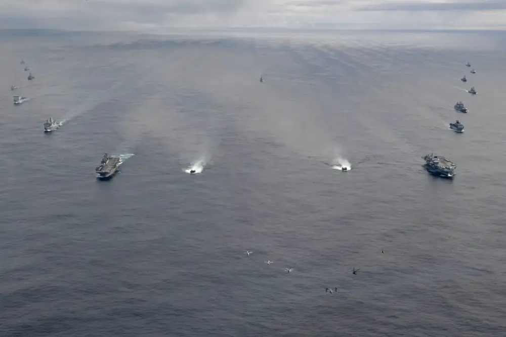 Two Major Maritime Exercises In The North Atlantic Ocean