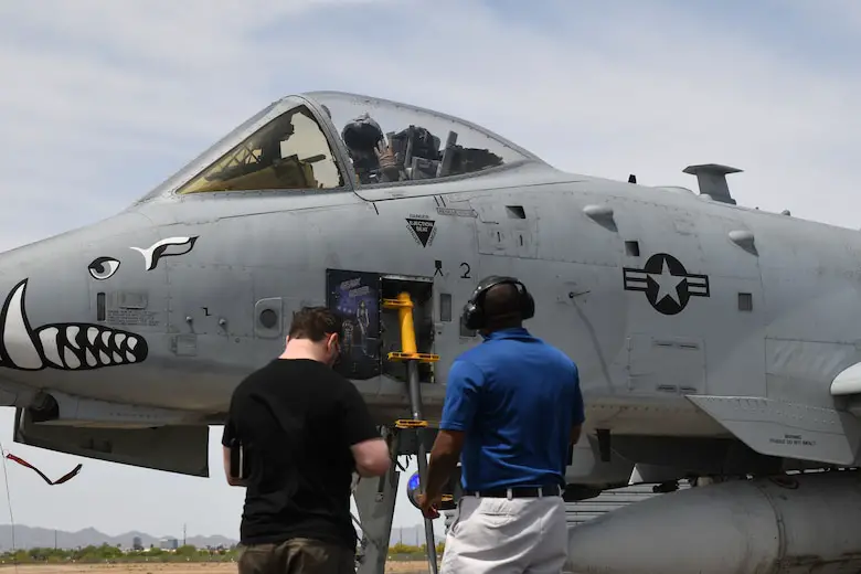 US Air National Guard Test New Visual Display System for A-10C Thunderbolt II