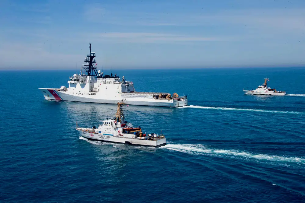US Coast Guard USCGC Hamilton (WMSL 753) Conducts Port visit in Batumi, Georgia