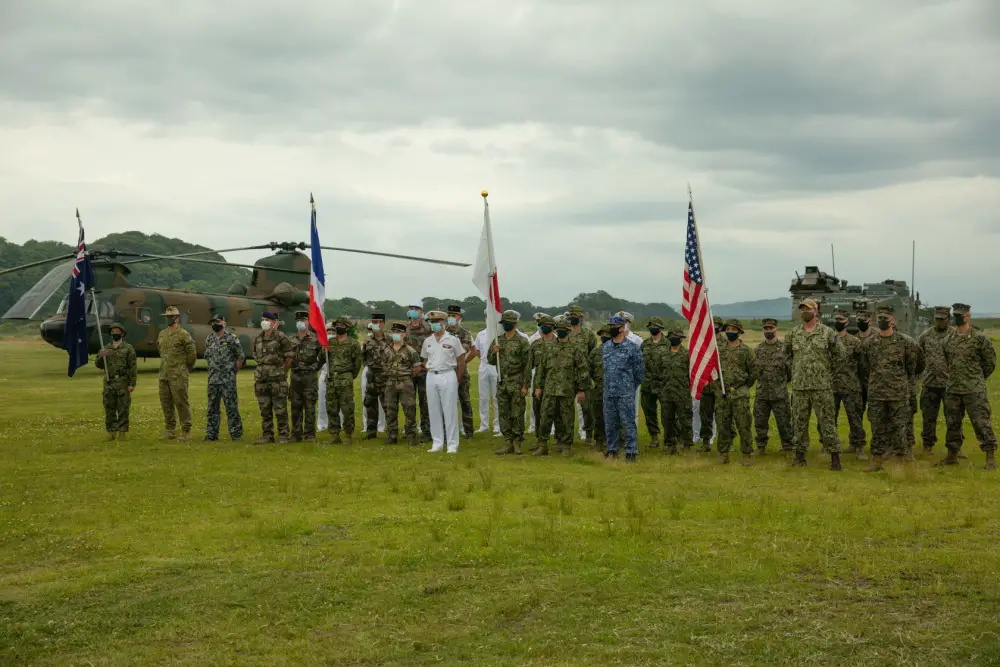 US, Japanese, French and Australian military commence exercise Jeanne D'Arc 21