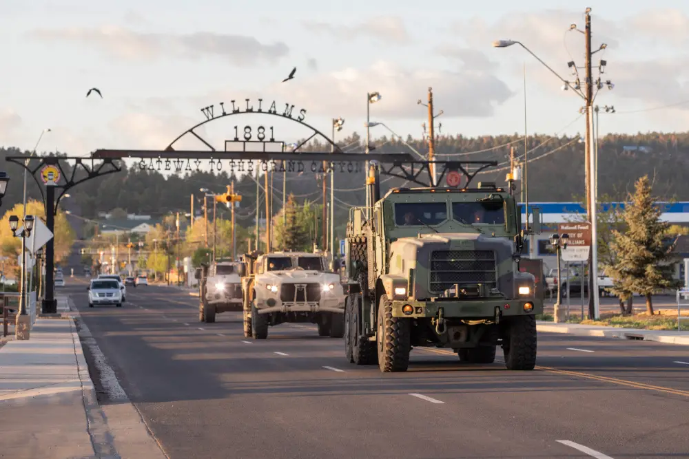 US Marine Corps Complete Historic Convoy Across America