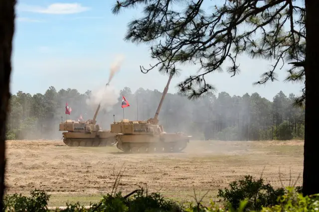 US National Guard Receive New Paladin M109A7 Self-Propelled Howitzer