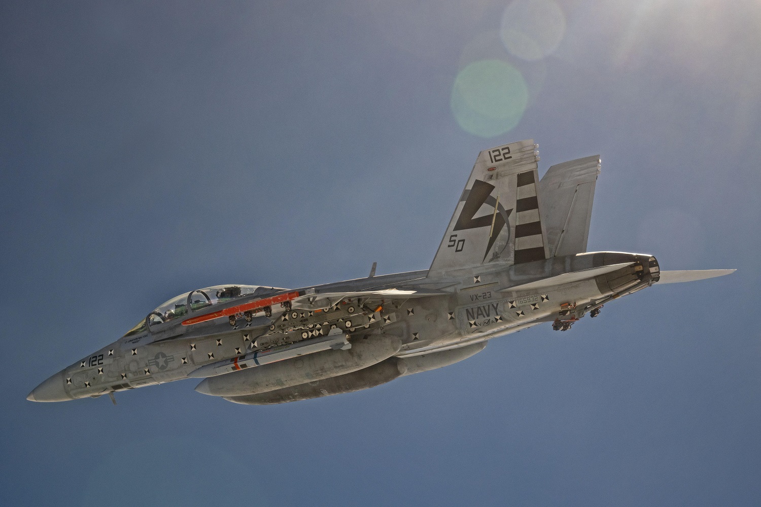 US Navy Completes F/A-18 Flight with Advanced Anti-Radiation Guided Missile - Extended Range (AARGM-ER)