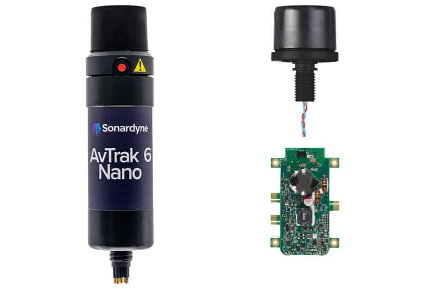 AvTrak 6 Nano â€“ AUV Swarm Tracking and Communications