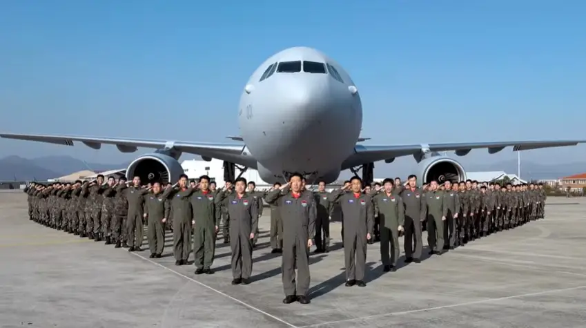 Republic of Korea Air Force 5th Air Mobility Wing KC-330 Multi Role Tanker Transport
