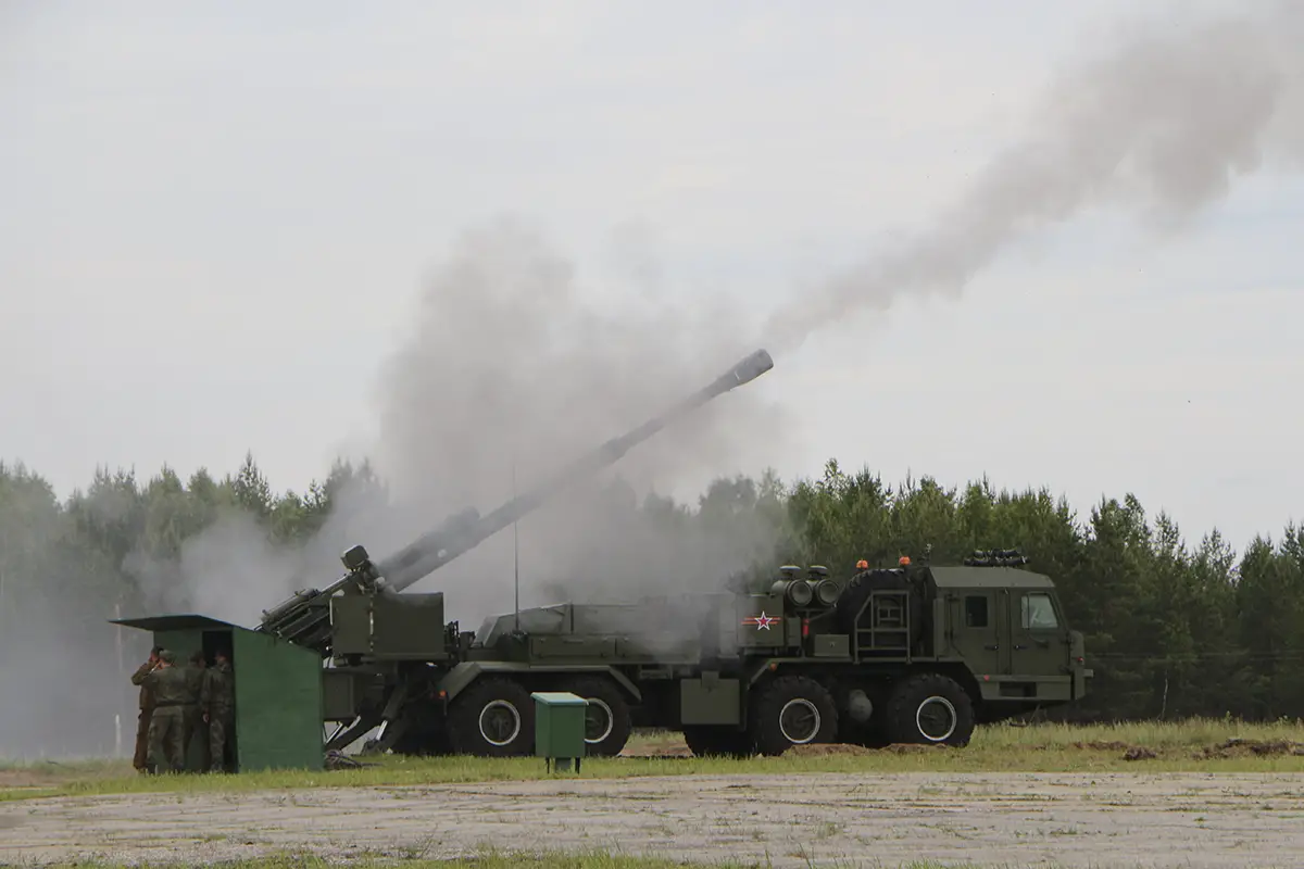 2S43 Malva 152mm Self-Propelled Howitzer