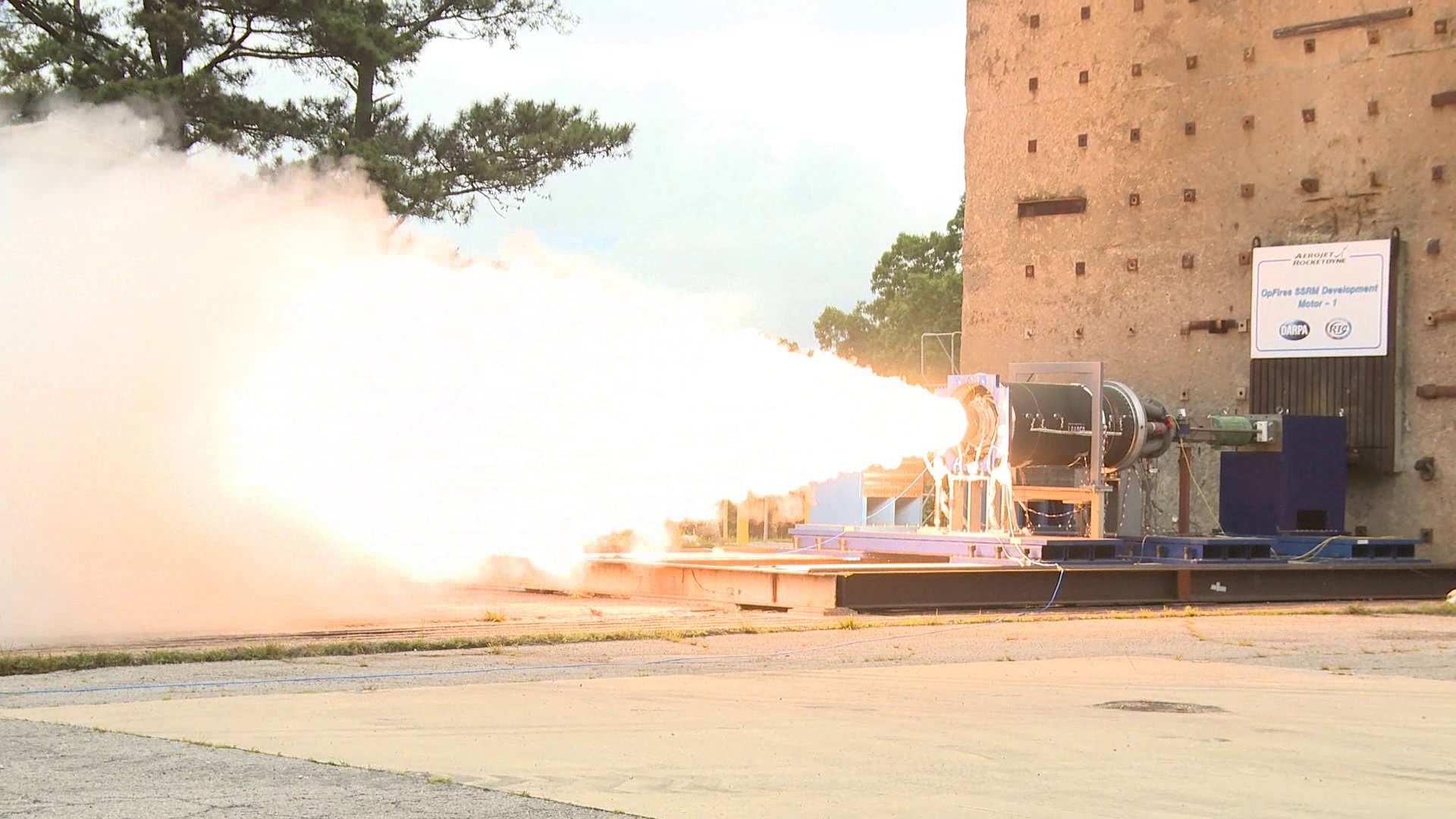 Aerojet Rocketdynes Rocket Motor Technology Advances US DARPA Opfires Hypersonic Weapon Program