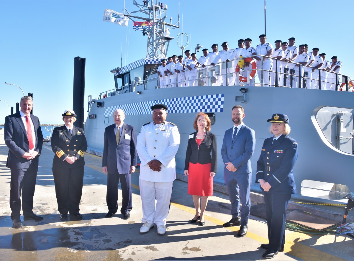 Austal- Australia Delivers 11th Guardian-class Patrol Boat to Republic of Kiribati