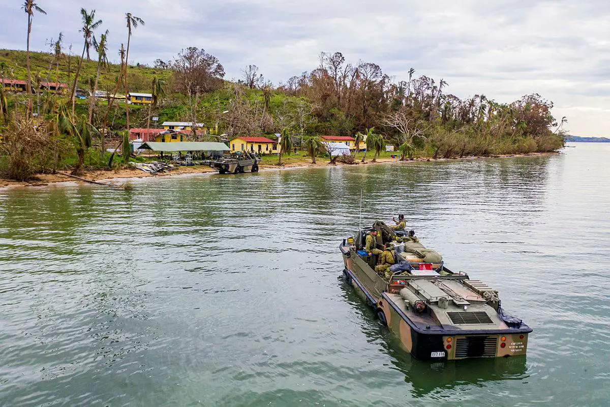 Australian Army Lighter Amphibious Resupply Cargo - Vehicle (LARC-V)