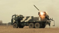 Belarusian Ground Forces Conducts Live-fire Test of BM-21B BelGrad-2 Multiple Launch Rocket System