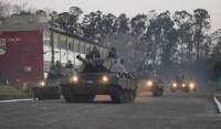 Brazilian Army Leopard 1A5BR Main Battle Tanks