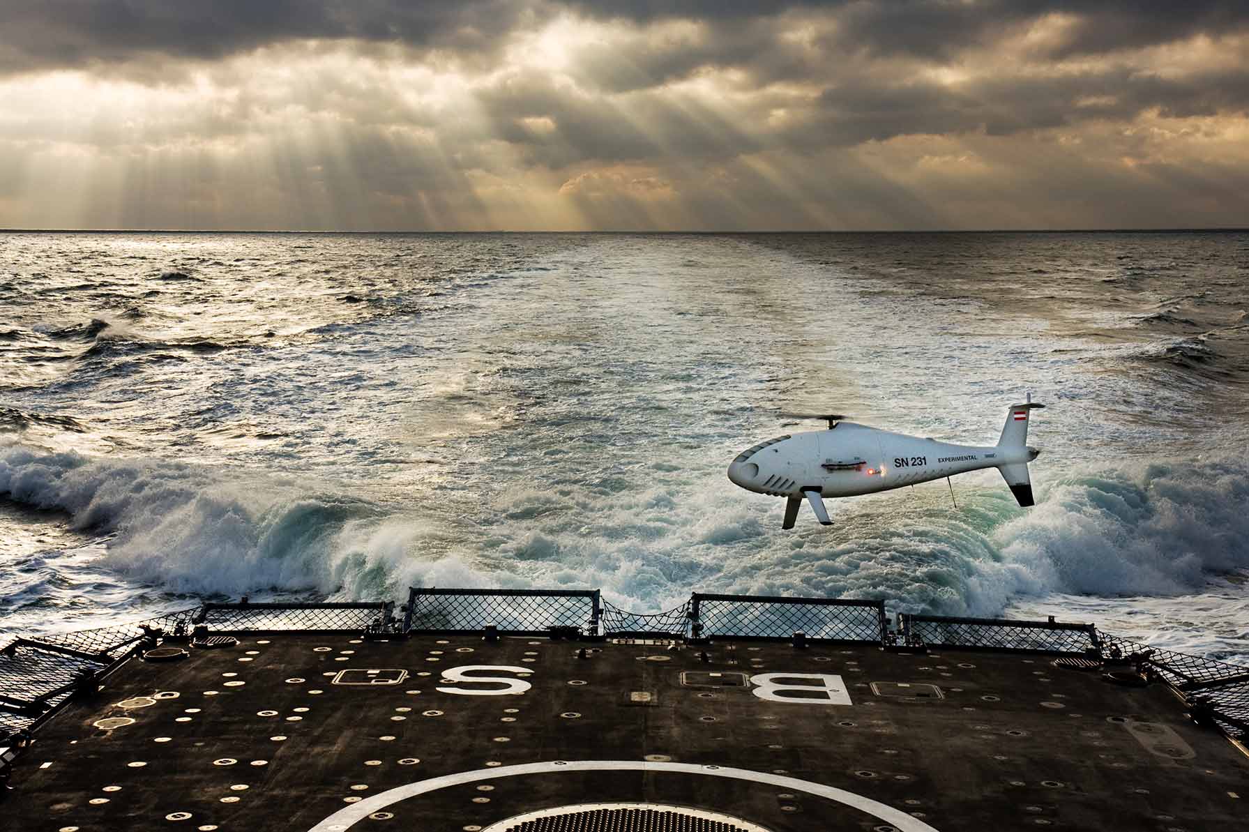 Schiebel's CAMCOPTER S-100 Unmanned Air System
