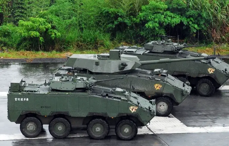 Taiwan Announces Start of New 8×8 Wheeled Fire Support Vehicle Production