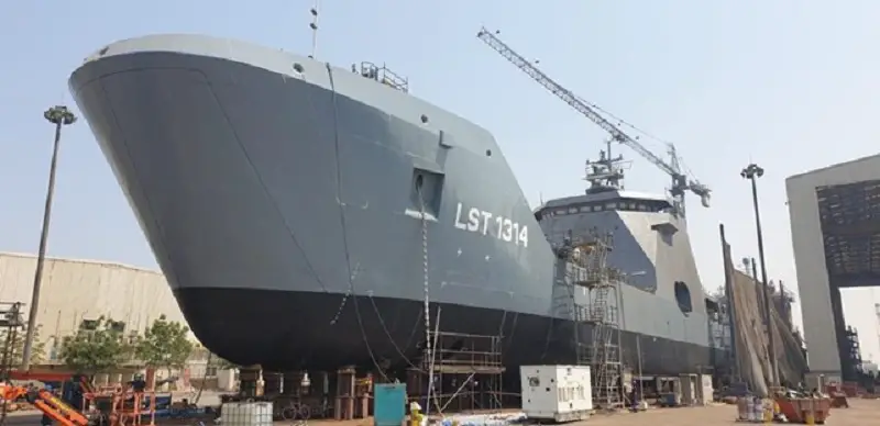 Damen Shipyards Sharjah Launches Landing Ship Tank (LST) for Nigerian Navy
