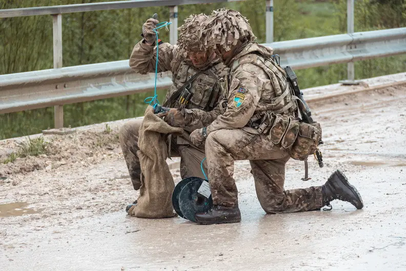 Estonia's Spring Storm Culminates Military Training Exercise with Tactical Live-fire Shooting Drills