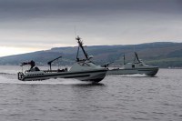 Final Autonomous Minehunting Boat Delivered to Royal Navy Clyde Naval Base